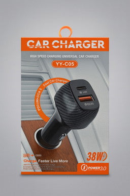 Chargeur Voiture Double USB YY-C05 | Charge Rapide